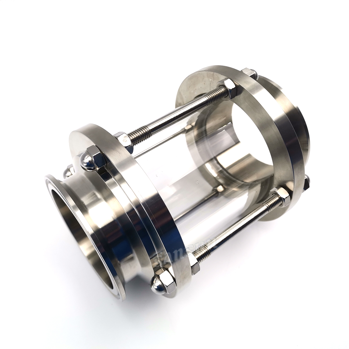 Mirilla sanitaria en línea Tri Clamp para elaboración de cerveza