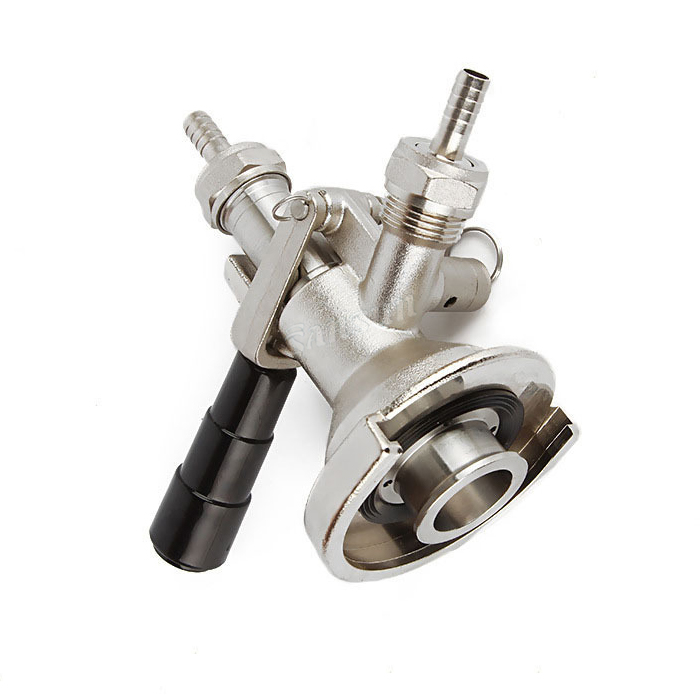 Dispensador de barril de cerveza casero Tri Clamp de acero inoxidable