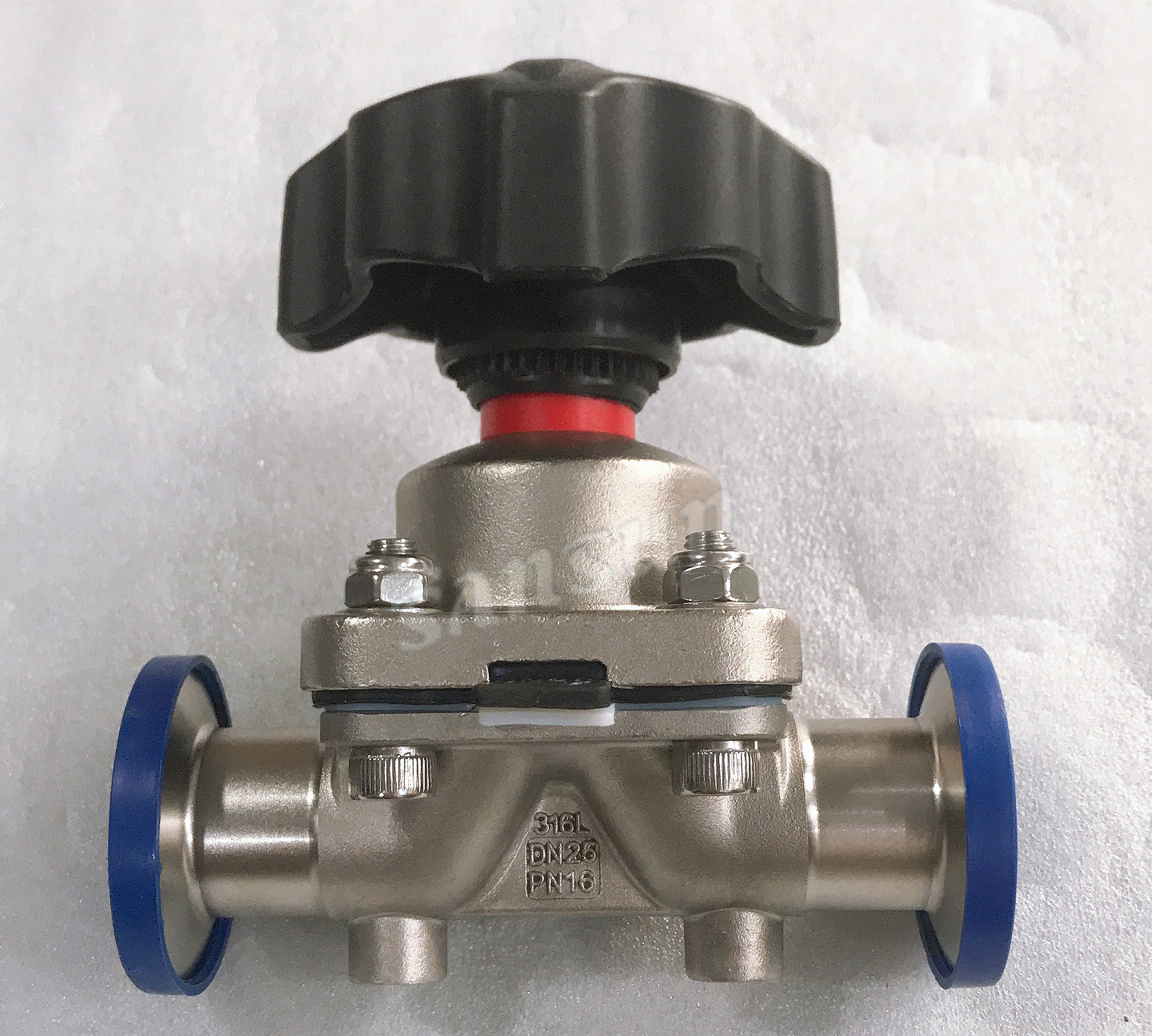 Válvula de diafragma de pierna de pierna de 1 pulgada cero EPDM/Junta PTFE para elaboración de cerveza