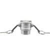 Conexion Rapida sanitario de acero inoxidable Tipo D del acoplador X FPT