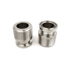 Adaptador sanitario de 19-14MP NPT macho sujetado para cerveza