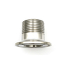Acero inoxidable saitario NPT Adaptador de abrazadera de tri macho para cervecería