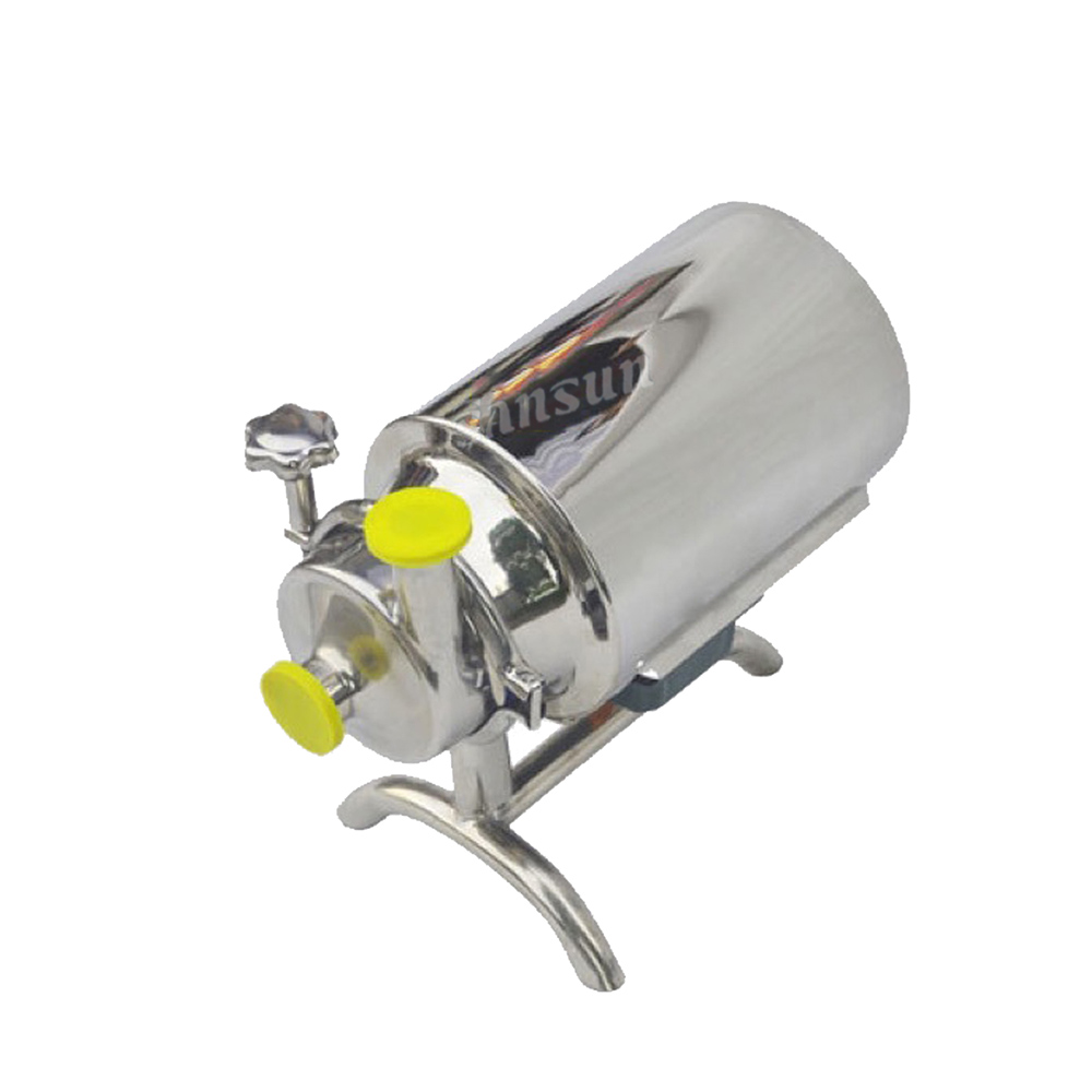 Bomba centrífuga autocebante sanitaria de acero inoxidable SS304 SS316L Transferencia de lácteos de bebidas líquidas de grado alimenticio